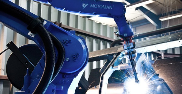 Roboterschweißen in der Metallindustrie